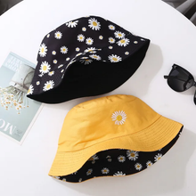 Load image into Gallery viewer, Two Side Daisy Flower Hat
