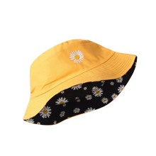 Load image into Gallery viewer, Two Side Daisy Flower Hat
